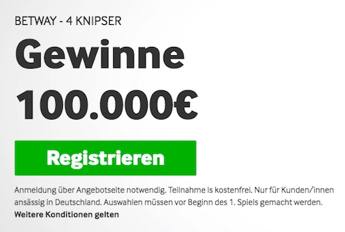 Betway 4 Knipser