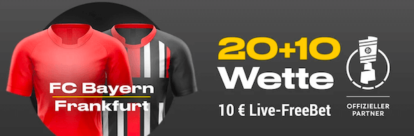 Bwin Freiwette nach dem 20+10 Prinzip