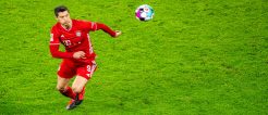 Robert Lewandowski will mit den Bayern Gladbach schlagen