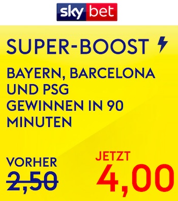Sky Bet Boost Pokal