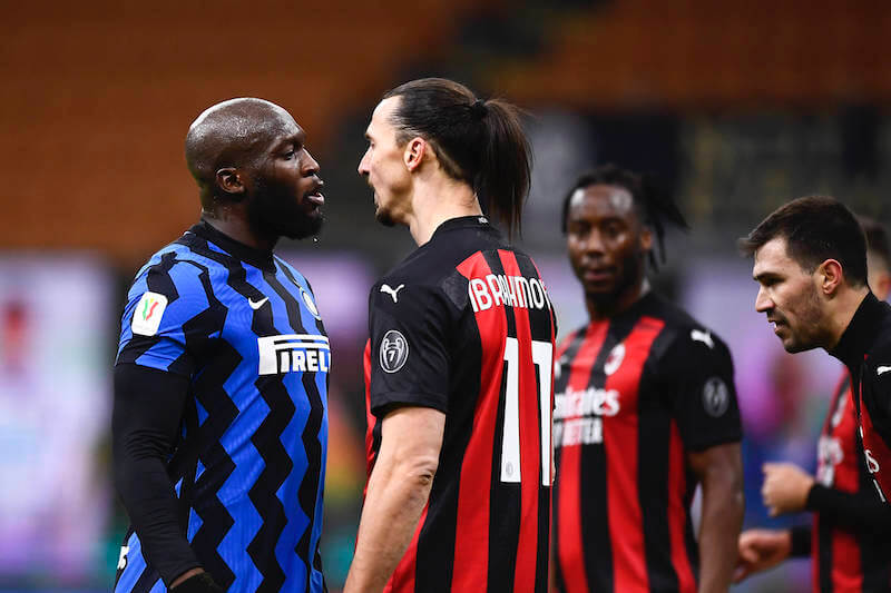 Lukaku im Zwist mit Ibrahimovic bei Milan gegen Inter Mailand