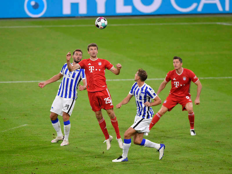 Thomas Müller will mit Bayern gegen Hertha Berlin gewinnen