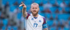 Island Kapitän Gunnarsson gibt gegen Deutschland die Richtung vor