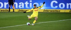 Köln Angreifer Skhiri erledigte den BVB im Hinspiel im Alleingang