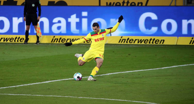 Köln Angreifer Skhiri erledigte den BVB im Hinspiel im Alleingang