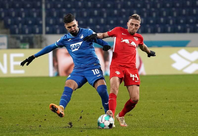 Kampl im Duell mit Dabbur bei Leipzig gegen Hoffenheim