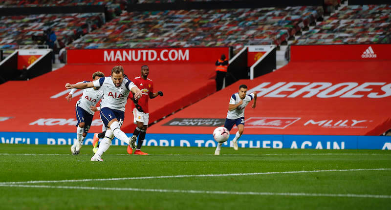 Harry Kane will sich bei Tottenham gegen ManU treffsicher zeigen