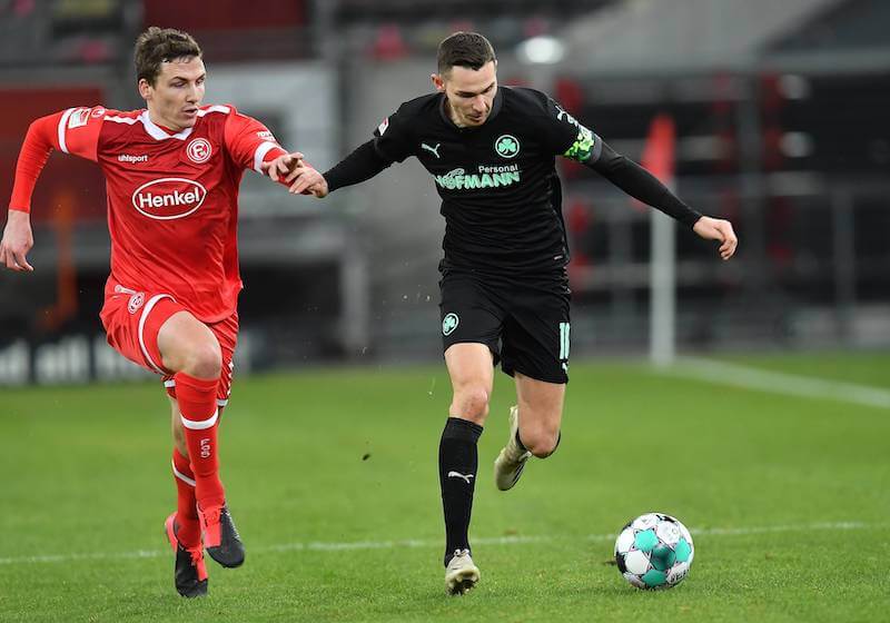 Fürth Angreifer Hrgota will in die Bundesliga aufsteigen