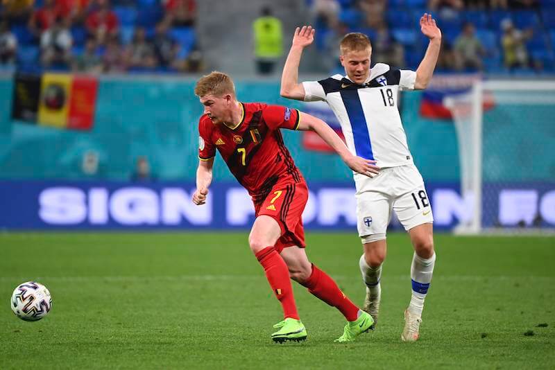 Belgiens de Bruyne trifft im Achtelfinale auf Portugal