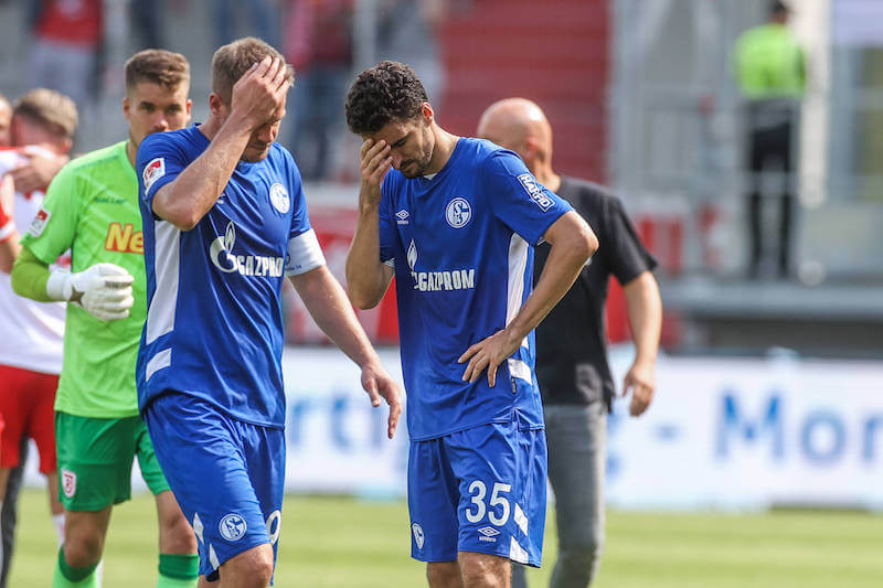 Schalke hadert jetzt schon mit der Situation.