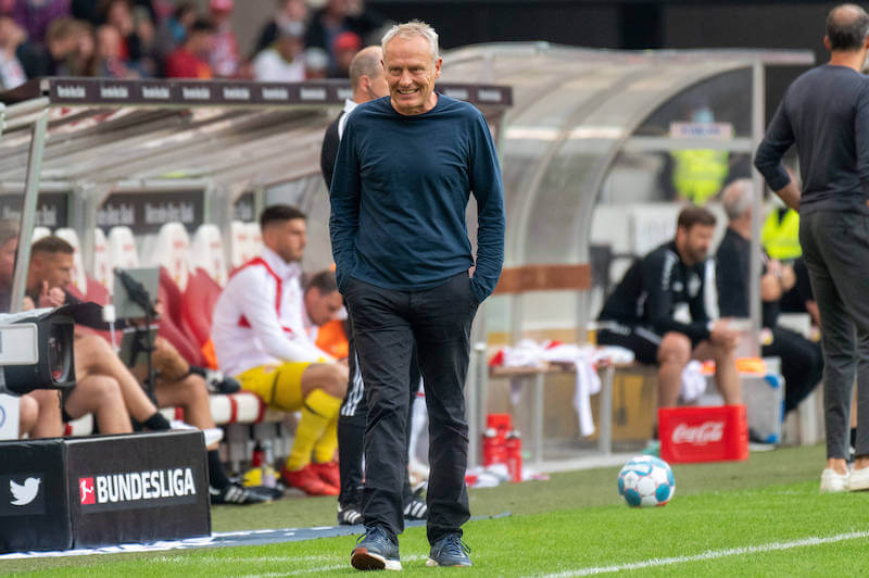 Christian Streich will mit seinen Freiburgern den FC Köln besiegen
