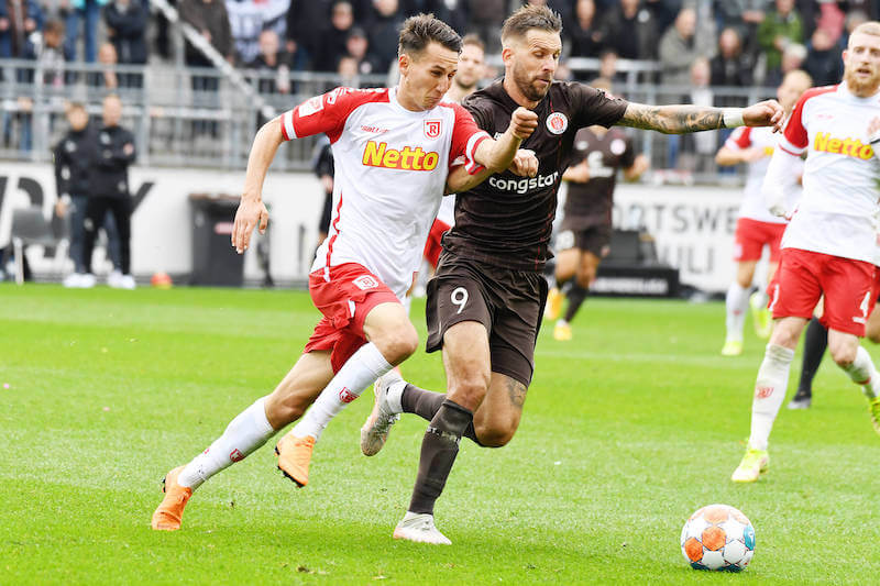 St. Pauli Angreifer Burgstaller will gegen Hannover scoren