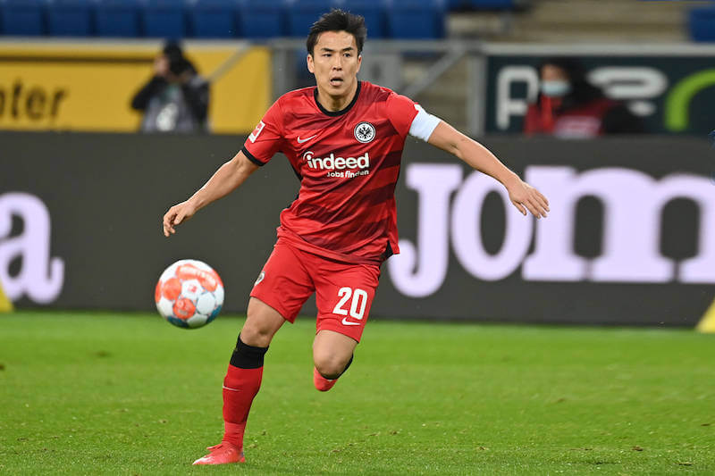Top Duell für Hasebe der mit Frankfurt auf Leverkusen trifft
