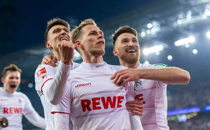 Immer wieder für einen Dreier gut, der 1. FC Köln