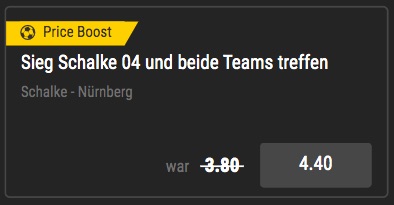 Bwin Quoten Schalke Sieg gegen Nürnberg