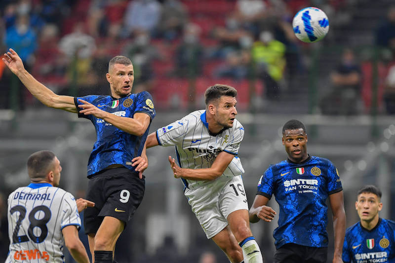 Top Spiel in der Serie A zwischen Atalanta und Inter 