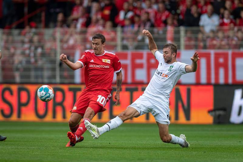 Gladbach wird versuchen Unions Kruse unter Kontrolle zu halten