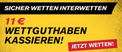 Interwetten gratiswette 11 euro champions league