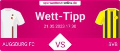 FC Augsburg BVB Wett Tipp 21.5.2023