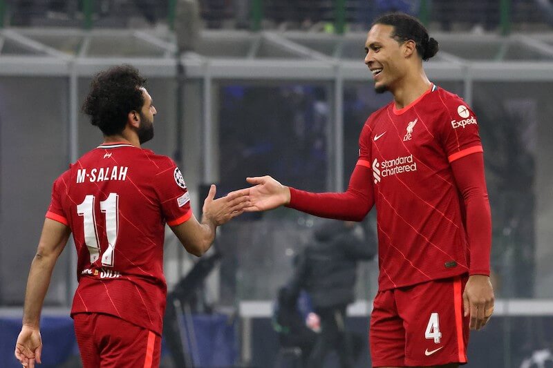 Salah und van Dijk vor dem Viertelfinaleinzug gegen Inter