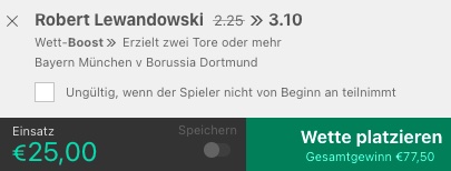Lewy Boost vs BVB