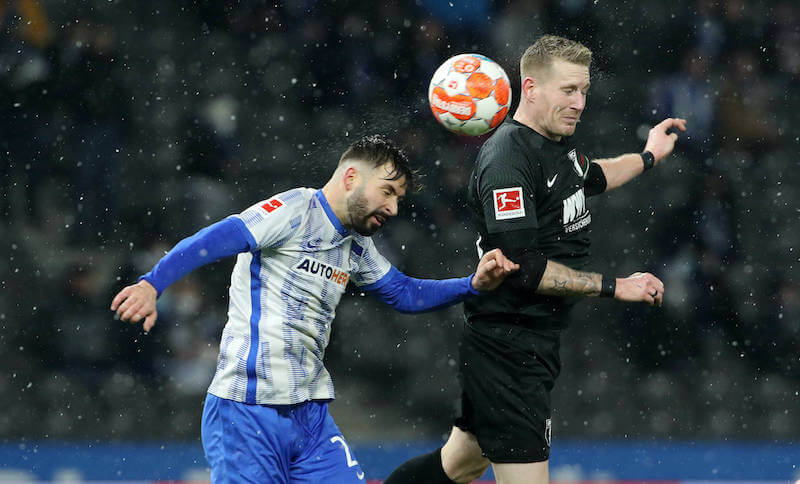 Kellerduell zwischen der Hertha und Augsburg