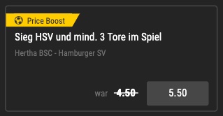 HSV Sieg Quoten bwin
