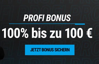 NEObet 100€ Profi Bonus