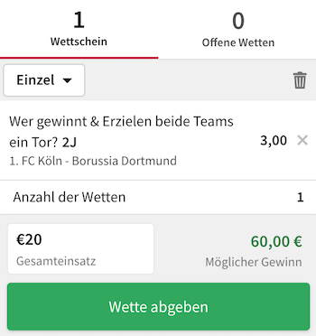 koeln bvb tipico tipp