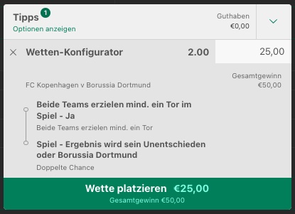 Kopenhagen BVB Boost
