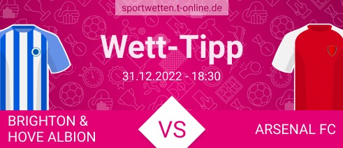 Brighton vs Arsenal Wett Tipp 