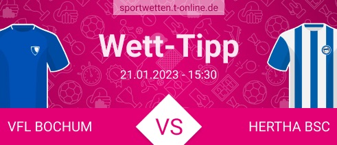VfL Bochum vs Hertha BSC Berlin Wett Tipp