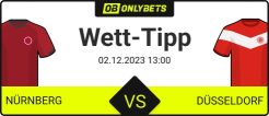 Nürnberg Düsseldorf Tipps und Wetten