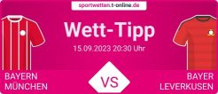 Bayern Leverkusen Tipp