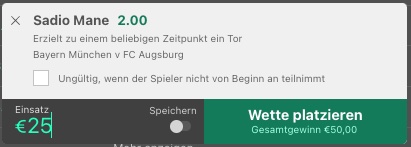 Bet365 Quoten Bayern Augsburg