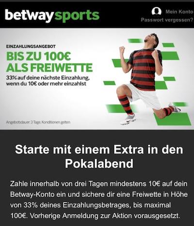 Betway Aktion für Bestandskunden Mai 2023