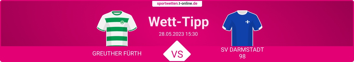 Fürth vs Darmstadt Tipp und Quoten