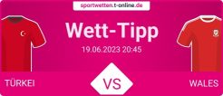 Türkei Wales Tipp und Quoten