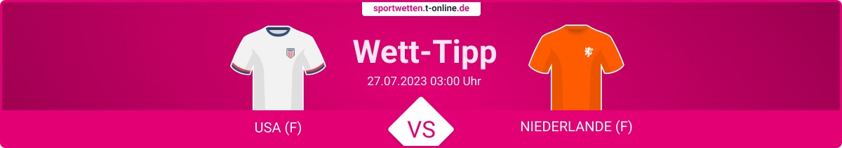 USA gegen Niederlande Tipp und Quoten
