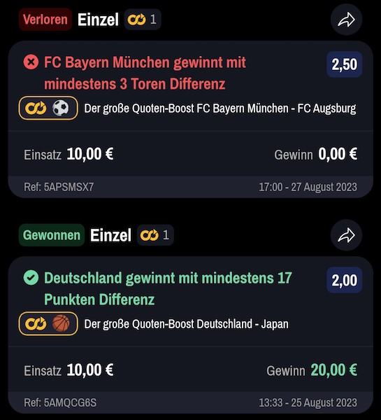 Erneut kein Gewinn mit den Winamax Boosts in Woche 34