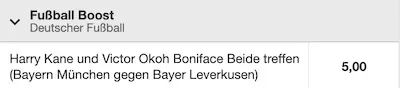 Betway Boost Kane Bayern 