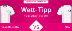 Elversberg vs. HSV Wett Tipp