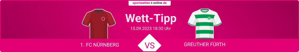 Wett Tipp zu Nürnberg vs Fürth