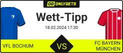 vfl bochum fc bayern münchen wett tipp