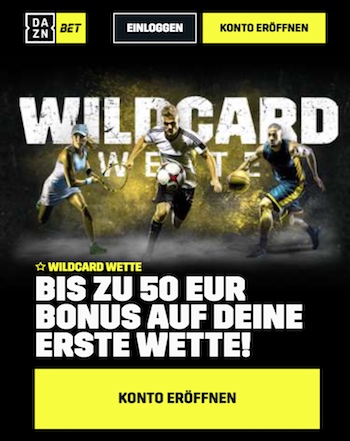 daznbet wildcard bonus