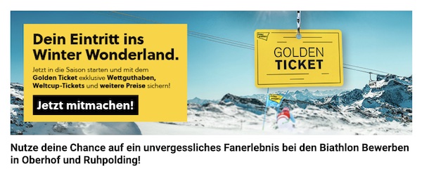 Interwetten Biathlon Gewinnspiel
