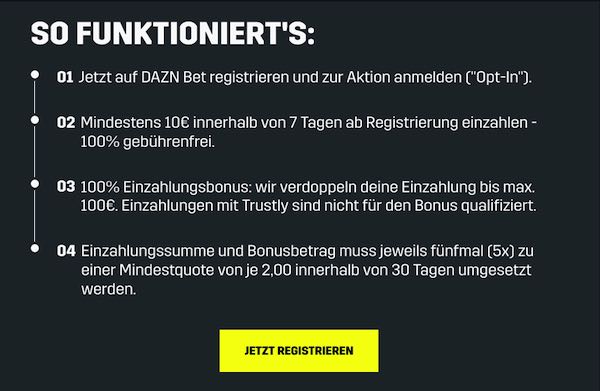 dazn bet bonus anleitung
