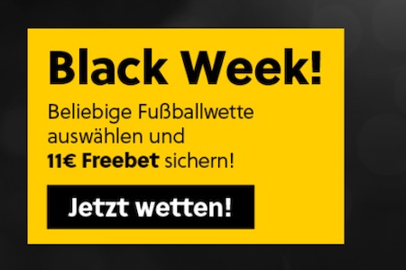 Freebet Black Friday Interwetten