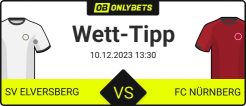 Elversberg vs Nürnberg Tipp und Quoten