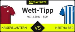 Kaiserslautern Hertha Vorschau und Quoten